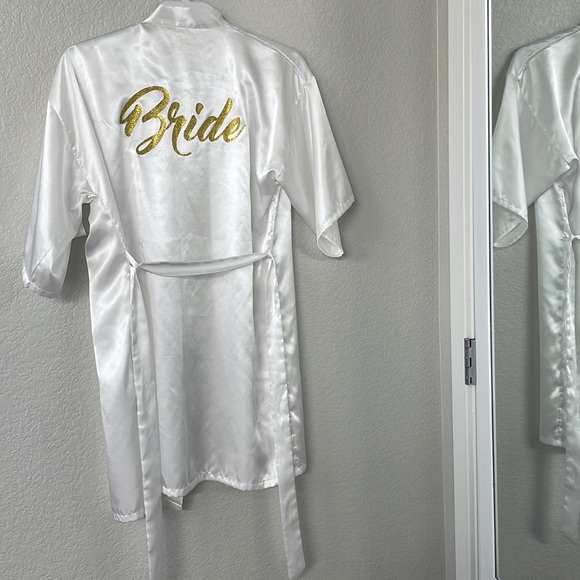 Silk Bride Robe - Picture 3 of 4